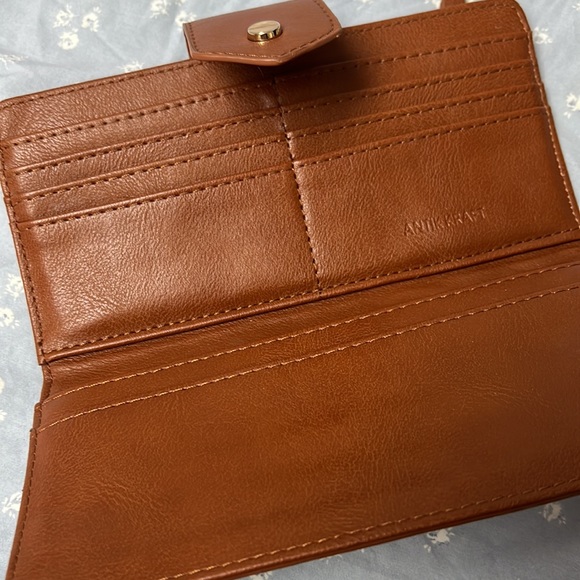 Brown Vegan Leather Wallet - Antik Kraft - Picture 2 of 3